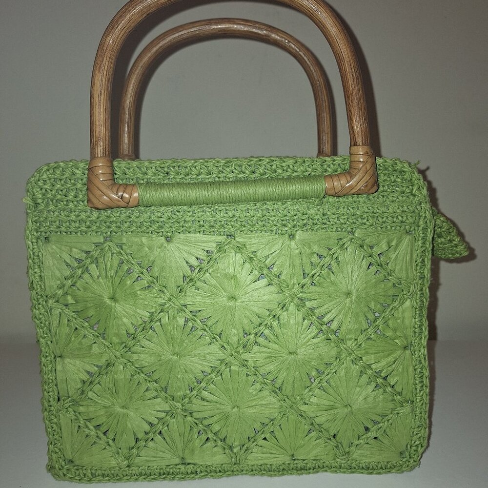 Fossil Raffia Summer Bag